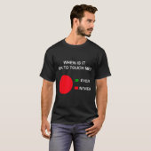 Don't Touch Me - Never Touch Me Circle Graph Intro Tシャツ (正面フル)