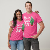 Don'T Touch Me Women Mens Cactus Cute Plant Garden Tシャツ (ユニセックス)