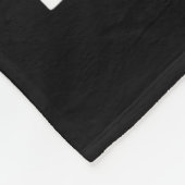 Don't Touch My Food Funny Joke フリースブランケット (角)