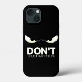 don't touch my phone iPhone case Case-Mate iPhoneケース (裏面)