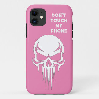 Don't touch my phone pink Funda para iPhone / iPad iPhone 11 ケース