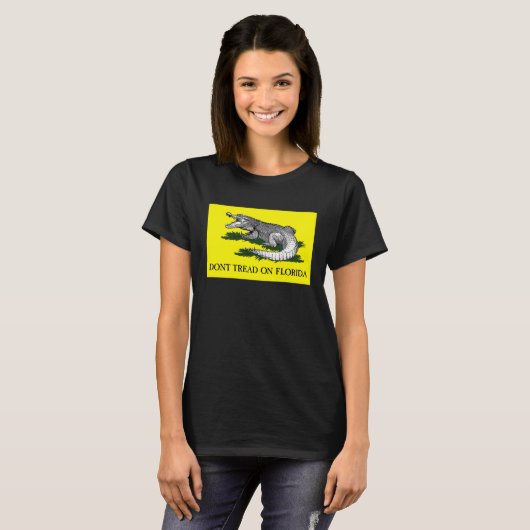 Dont Tread On Florida Stop Vaccination Mandates Tシャツ (正面フル)