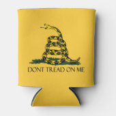 Dont Tread on Meガッズデン国旗の歴史軍隊 缶クーラー (正面)