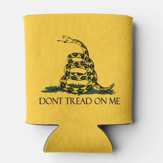 Dont Tread on Meガッズデン国旗の歴史軍隊 缶クーラー (裏面)