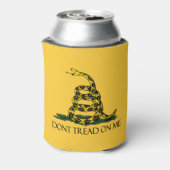 Dont Tread on Meガッズデン国旗の歴史軍隊 缶クーラー (缶裏面)