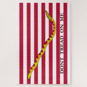 Don't Tread on Me アメリカ海軍ジャック旗 ジグソーパズル (縦)