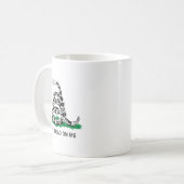 Dont Tread On Me  コーヒーマグカップ (正面左)