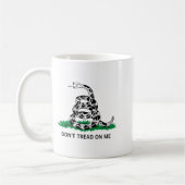 Dont Tread On Me  コーヒーマグカップ (左)