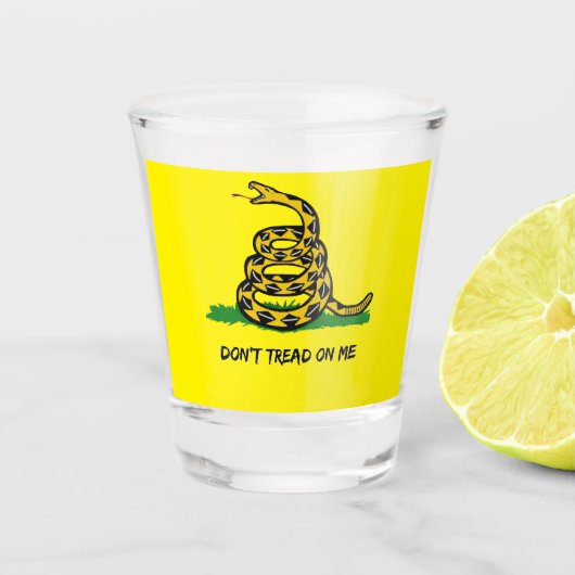 Don't  TREAD ON ME  ショットグラス (正面)