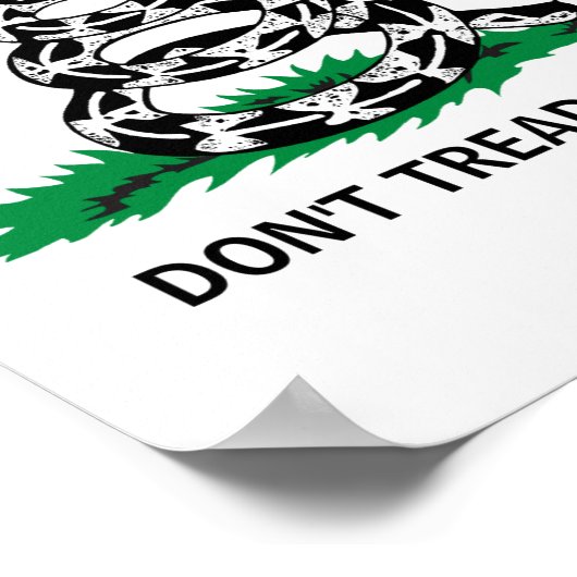 Dont Tread On Me  ポスター (角)