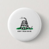 Dont Tread On Me 缶バッジ (正面)