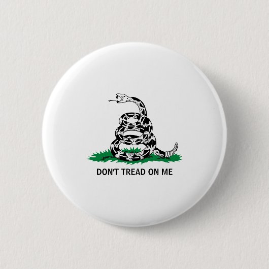 Dont Tread On Me  缶バッジ (正面)