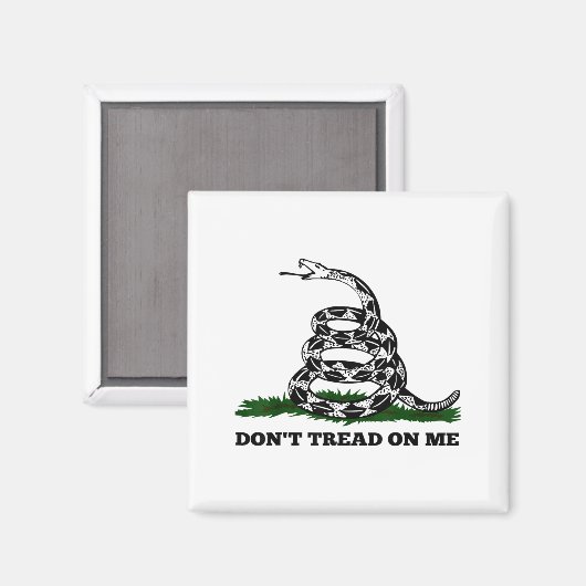 Don't Tread On Me 2nd Amendment Patriotic New Nove マグネット (正面/裏面)