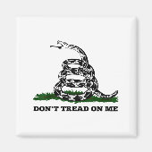 Don't Tread On Me 2nd Amendment Patriotic New Nove マグネット (正面)
