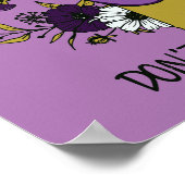 Dont Tread On Me Feminist ポスター (角)