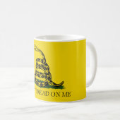 Dont Tread on Me Mug コーヒーマグカップ (正面右)