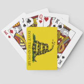 Don't Tread on Me Playing Cards トランプ (裏面)