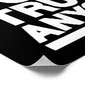 Don't Trust Anyone ポスター (角)