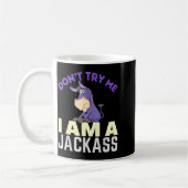Don't Try Me I Am A Jack Funny Halloween Costume コーヒーマグカップ (左)