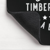 Dont Underestimate A Timber Faller On A Bad Day Fu マウスパッド (コーナー)