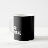 Don't Underestimate Me Funny Quote Gift  コーヒーマグカップ (正面左)