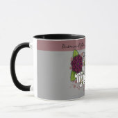 Don't Underestimate Me. I Watch True Crime.–Name マグカップ (左)