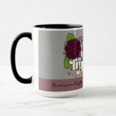 Don't Underestimate Me. I Watch True Crime.–Name マグカップ (左)