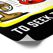 Don't Wait To Seek The Lord Isaiah 55_6  ポスター (角)