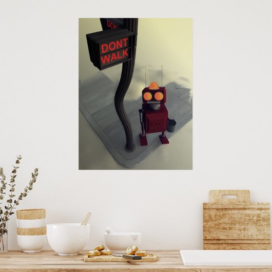 Don't Walkプリント ポスター (キッチン)