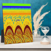 Don't worryハッピーアートプリントデザイン フォトプラーク (側面)