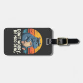 Don't worryベモーデンベビーピグミーヒッポレトロ ラゲッジタグ (正面横)