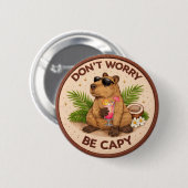 Don't Worry 缶バッジ (正面&裏面)