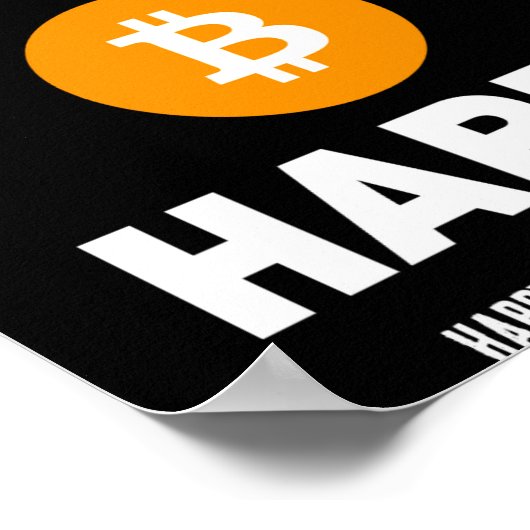 Dont Worry B Itcoin Happy  ポスター (角)