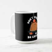 Don't Worry Be Cappy コーヒーマグカップ (正面左)