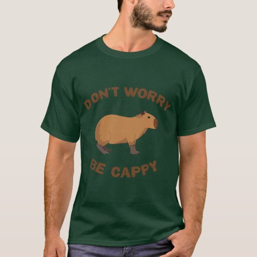 Don't worry, be cappy tシャツ (正面)