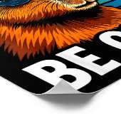 Dont Worry Be Capy Capybara  ポスター (角)