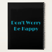 Don't Worry Be Happyフローラカレンダープランナー プランナー手帳 (裏面)