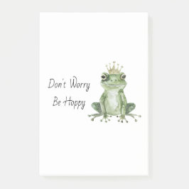 Don't Worry Be Hoppy カエル クラウン グリーン ポストイット