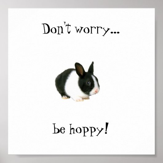 Don't worry be hoppy ポスター (正面)