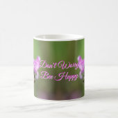 Don't Worry, Bee Happy コーヒーマグカップ (中央)