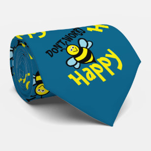 Don't Worry Bee Happy ネクタイ