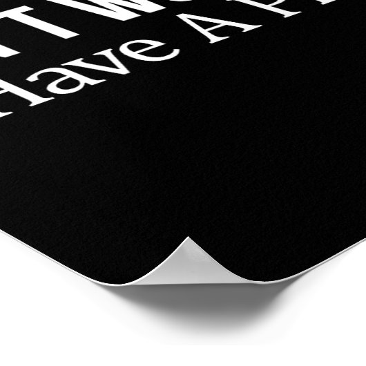 Don't Worry I Have A Plan -  ポスター (角)