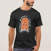 Dont Worry I Have A Plan D20 Game Tシャツ (正面)