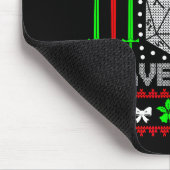 Don't Worry I Have Plan Christmas D20 Ugly Tableto マウスパッド (コーナー)