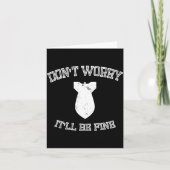 Don't Worry It'll Be Fine With Funny Bomb  カード (正面)