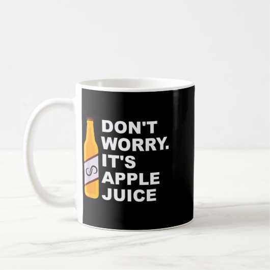 Don't Worry It's Juice Apparel  コーヒーマグカップ (左)