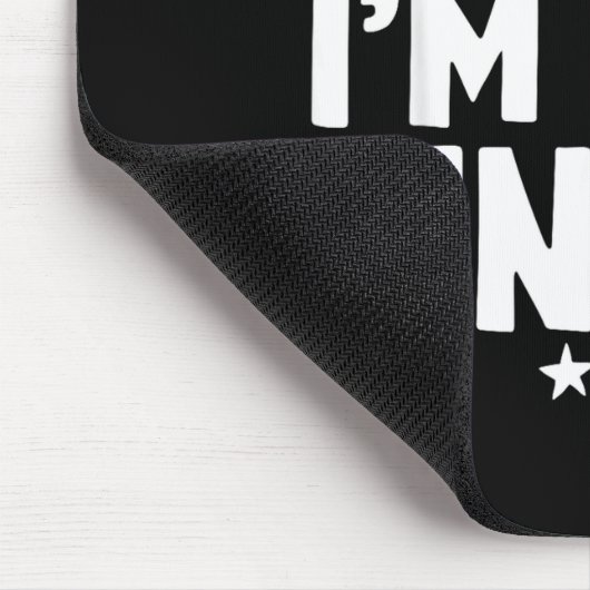 Don't Worry Ladies I'm Still Single - Funny Single マウスパッド (コーナー)