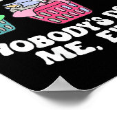 Don't Worry Laundry Nobody's Doing Me Either Funny ポスター (角)