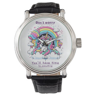 Don't Worry, You'll Have Time for Everything"  腕時計