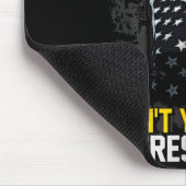 Don't You Dare Disrespect Our Flag  マウスパッド (コーナー)